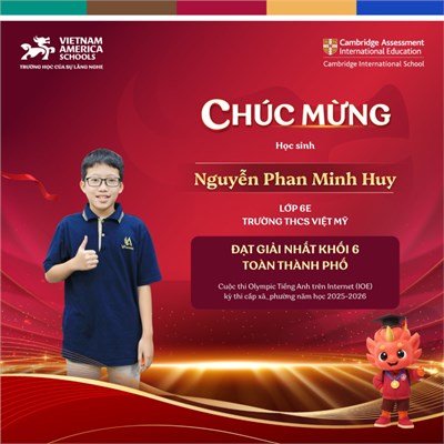 THCS Việt Mỹ Toả sáng tại đấu trường thi IOE cấp Thành Phố  2025-2026